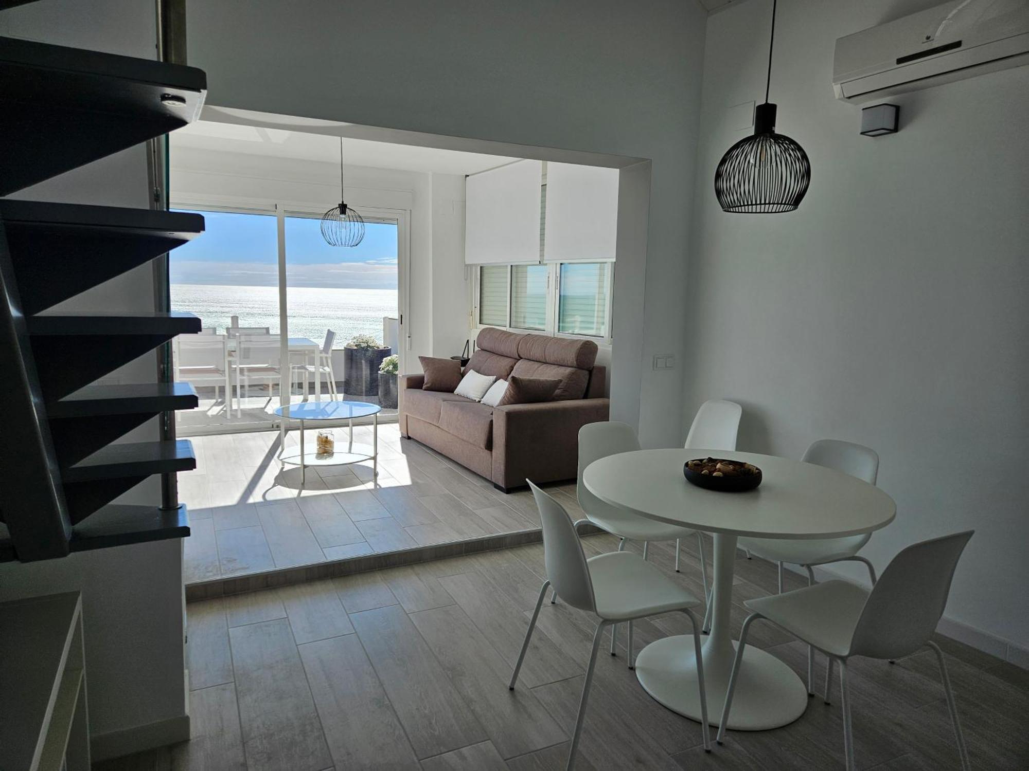 Апартаменты Fantastico Duplex Con Vistas Impresionantes Al Mar Пеньискола Экстерьер фото