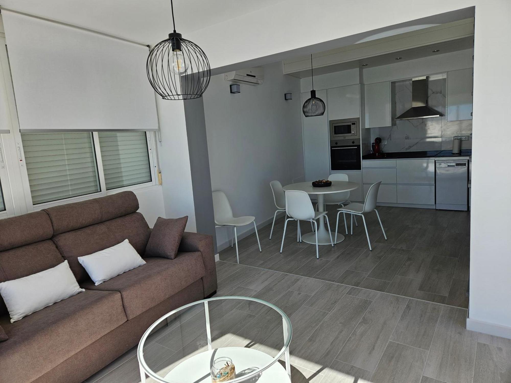 Апартаменты Fantastico Duplex Con Vistas Impresionantes Al Mar Пеньискола Экстерьер фото
