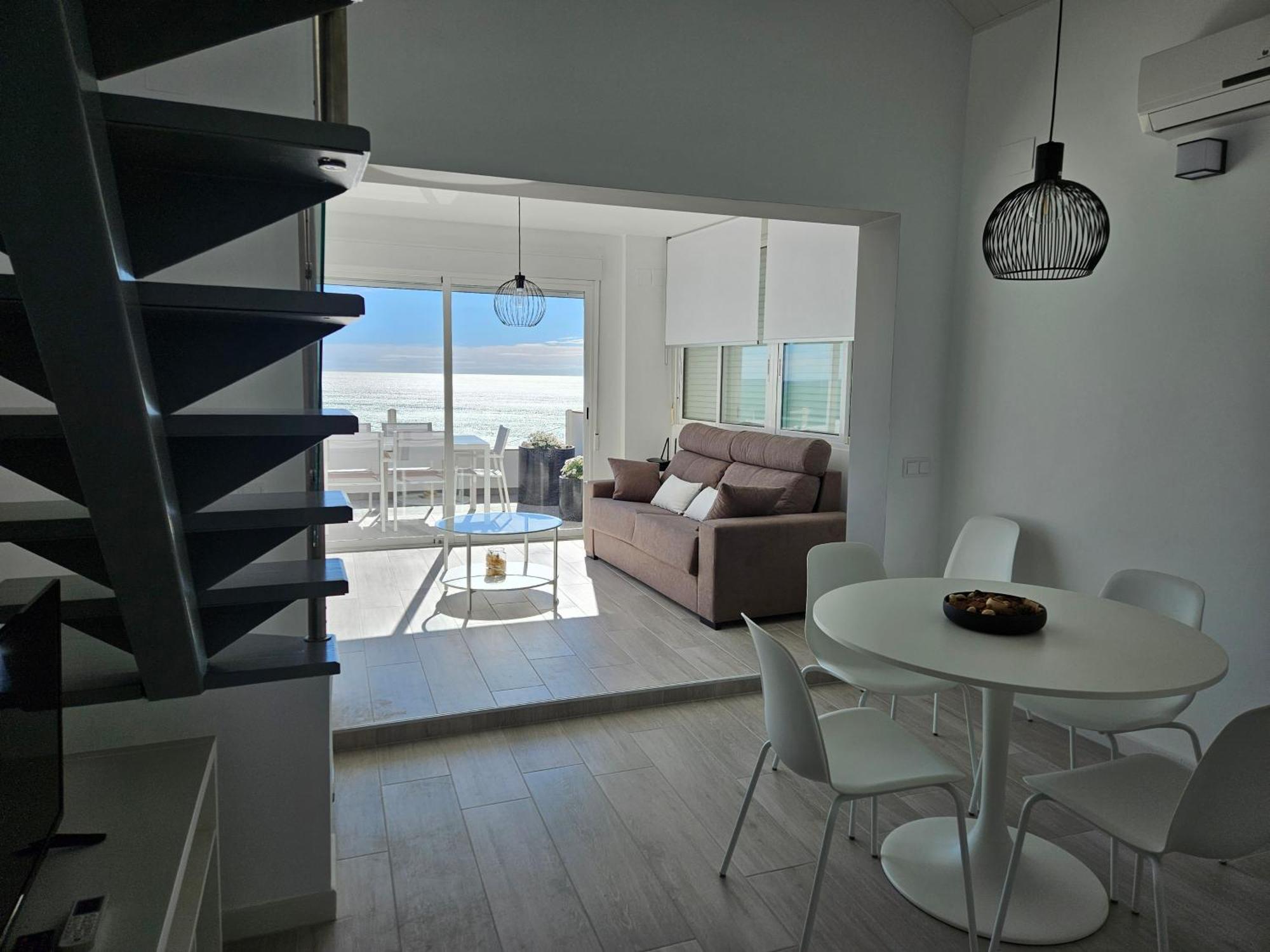 Апартаменты Fantastico Duplex Con Vistas Impresionantes Al Mar Пеньискола Экстерьер фото