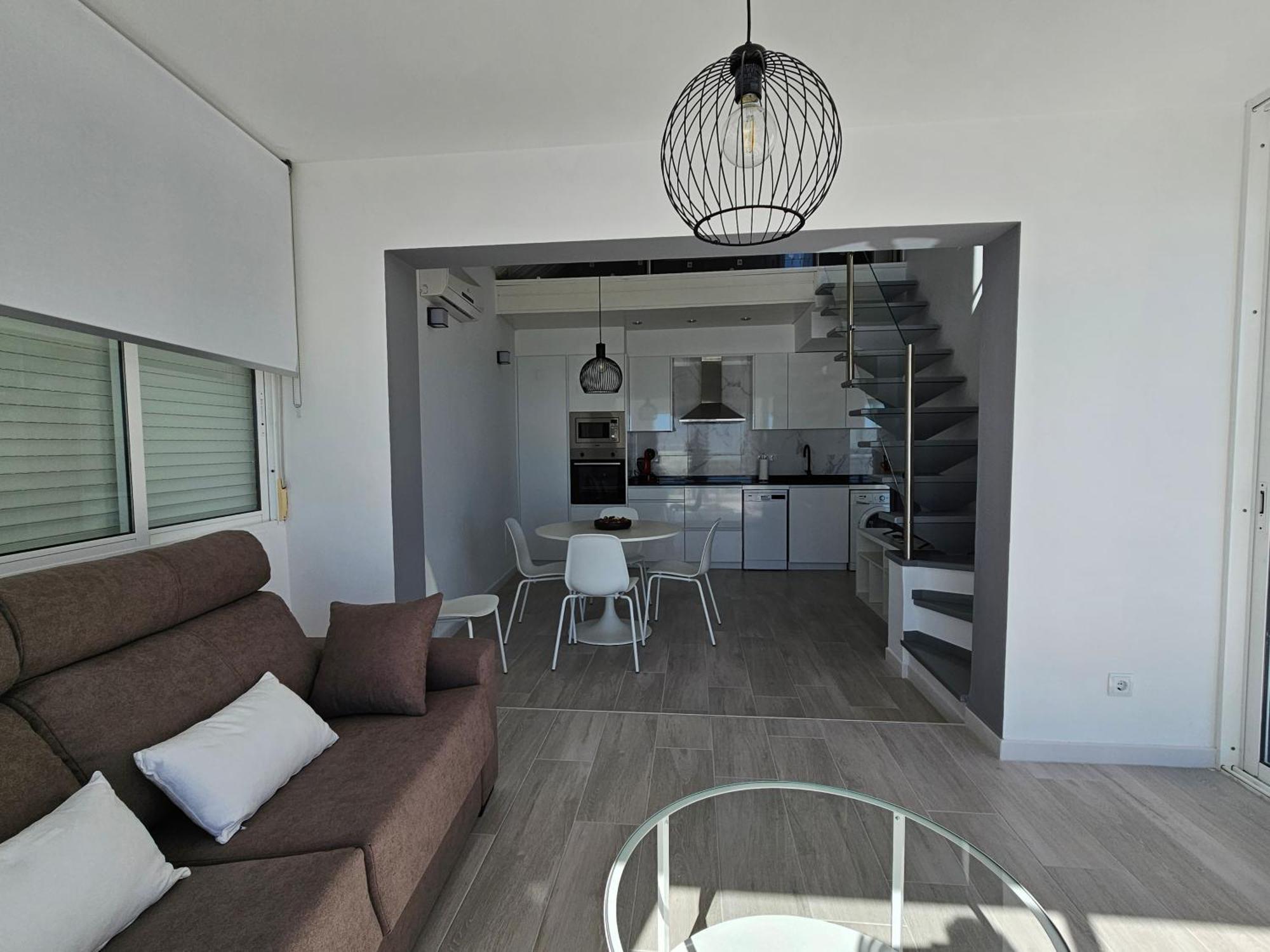 Апартаменты Fantastico Duplex Con Vistas Impresionantes Al Mar Пеньискола Экстерьер фото